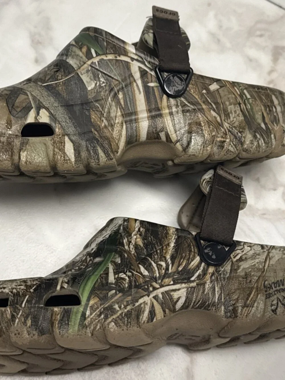 Crocs Offroad Sport RT Max 5 Realtree Camo Mens 7 Womens 9 Adjustable Heel Strap